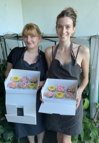 Flower Cupcake Decorating Class for Beginners