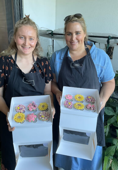Flower Cupcake Decorating Class for Beginners