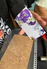 Flower Hammer Nature Print Making Workshop