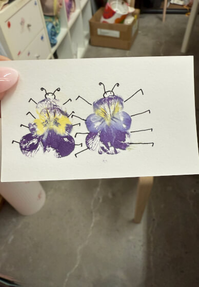 Flower Hammer Nature Print Making Workshop