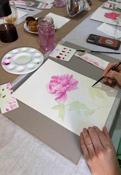 Flower Painting with Watercolours Workshop