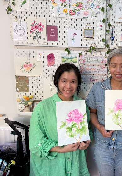 Flower Painting with Watercolours Workshop