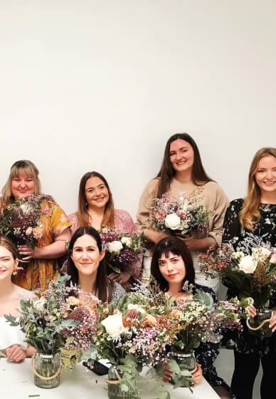 Flower Posy in Jar Workshop