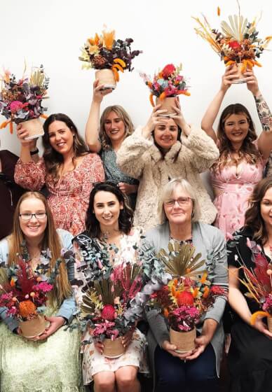 Flower Posy in Jar Workshop