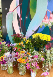 Flower Pounding and Embroidery Class