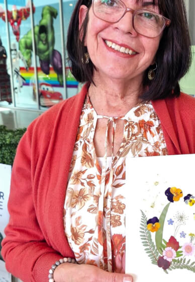 Flower Pressing Art Workshop
