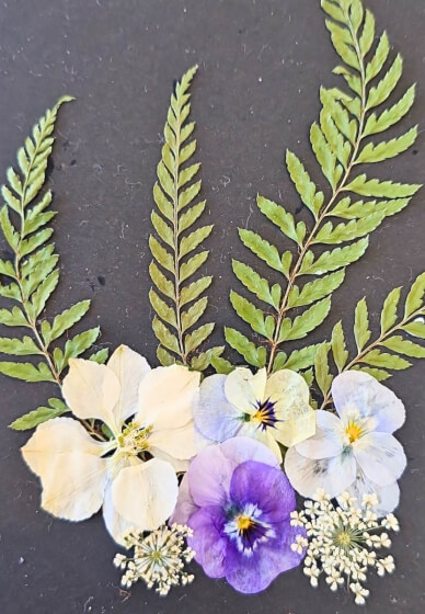 Flower Pressing Art Workshop