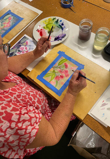 Flowering Gum Watercolour Workshop