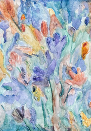 Flowers Textured Acrylic Painting Workshop