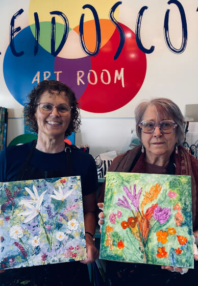 Flowers Textured Acrylic Painting Workshop