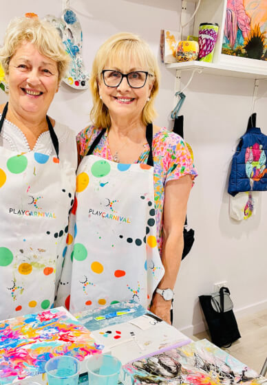 Fluid Art Pour Workshop: Sip, Relax and Paint