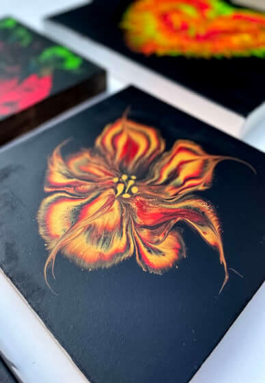Fluid Art Pour Workshop: Sip, Relax and Paint