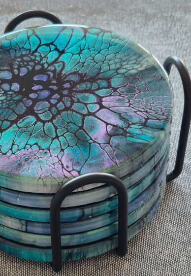 Fluid Art Workshop: Bloom Style