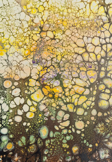 Fluid Art Workshop: Flip Cup and Swipe with Silicone Oil