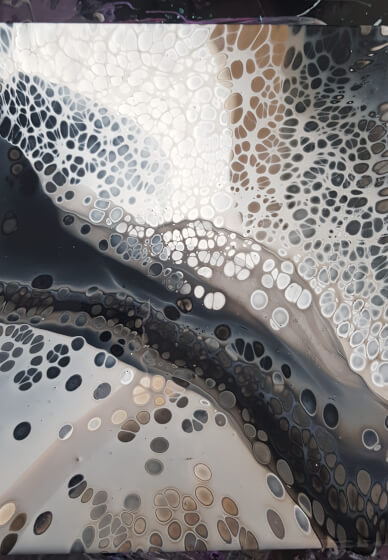 Fluid Art Workshop: Flip Cup and Swipe with Silicone Oil