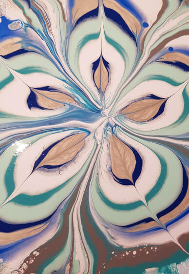Fluid Art Workshop: Fun Patterns - Objects, Balloons, Dip
