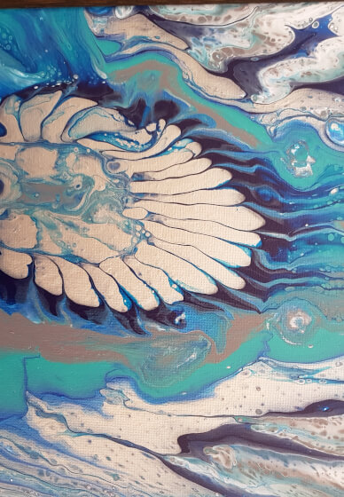 Fluid Art Workshop: Fun Patterns - Objects, Balloons, Dip