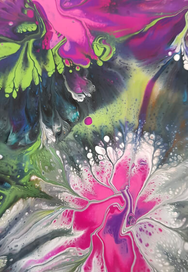 Fluid Art Workshop: Fun Patterns - Objects, Balloons, Dip