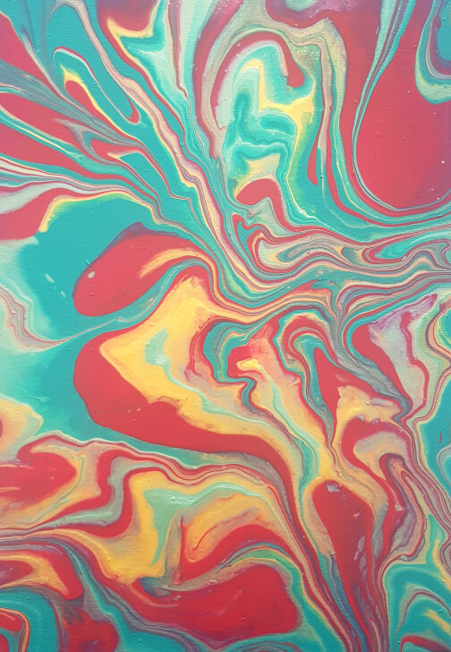 Fluid Art Workshop: Marbling with Marbles