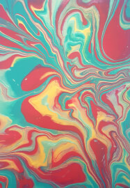 Fluid Art Workshop: Marbling with Marbles