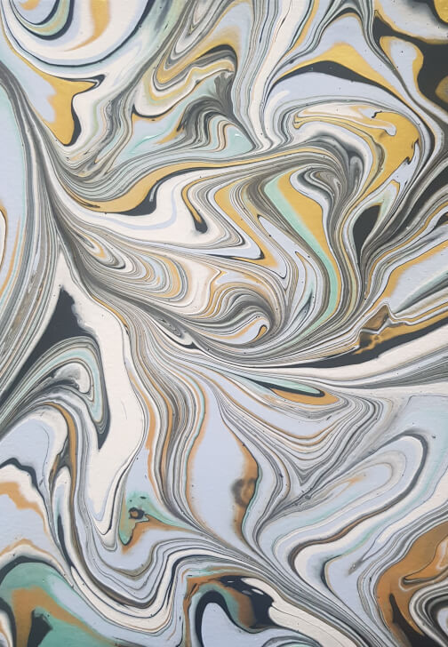 Fluid Art Workshop: Marbling with Marbles