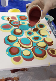 Fluid Art Workshop: Marbling with Marbles