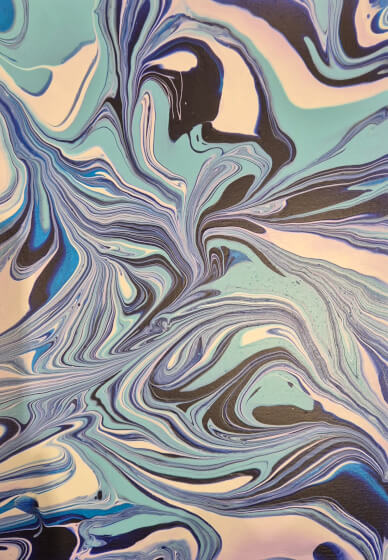 Fluid Art Workshop: Marbling with Marbles