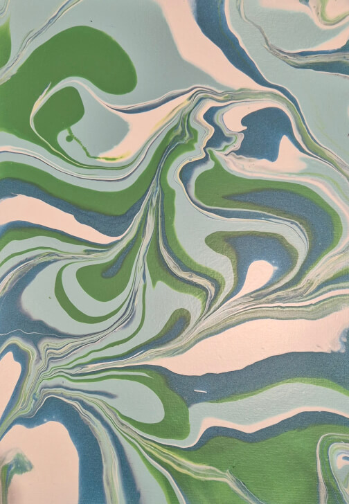 Fluid Art Workshop: Marbling with Marbles