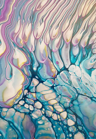 Fluid Art Workshop: Pearl and Cloud Pour