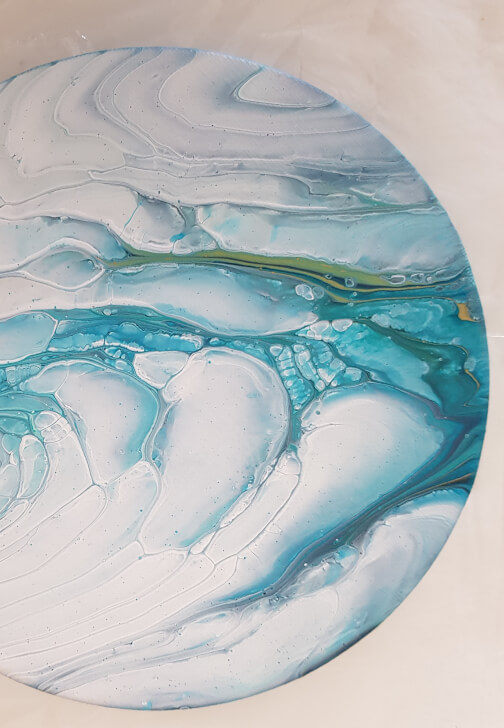 Fluid Art Workshop: Pearl and Cloud Pour