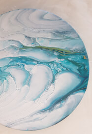 Fluid Art Workshop: Pearl and Cloud Pour