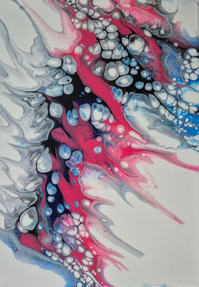 Fluid Art Workshop: Pearl and Cloud Pour