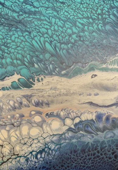 Fluid Art Workshop: Pearl Pour