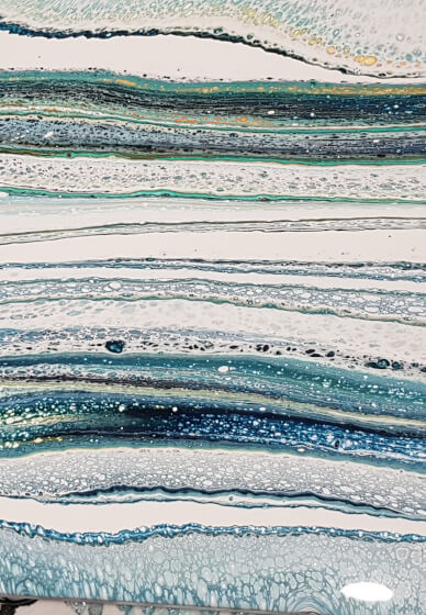 Fluid Art Workshop: Sandwich Pour