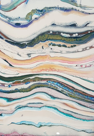 Fluid Art Workshop: Sandwich Pour