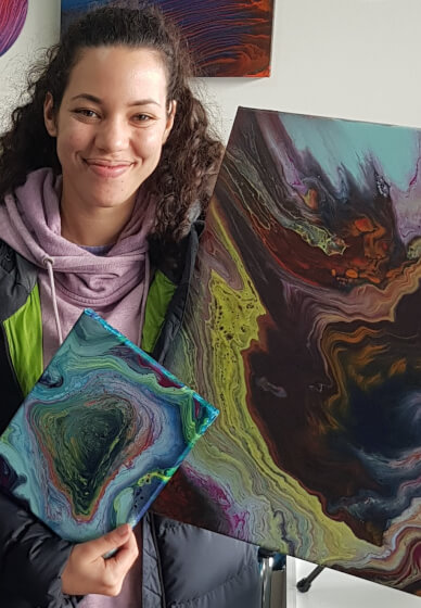 Fluid Art Workshop: Super 3 Styles in 1 Class