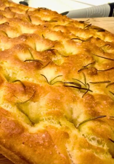 Focaccia and Antipasto Vegetables Cooking Class