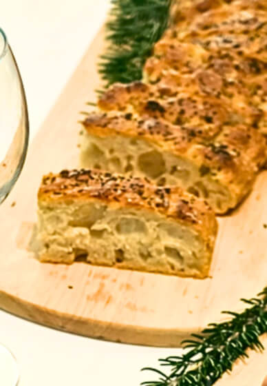 Focaccia and Antipasto Vegetables Cooking Class