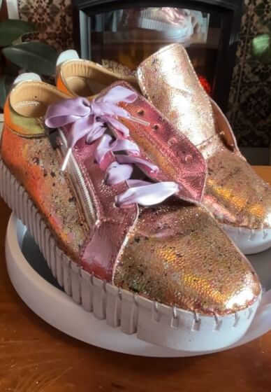 Foil Me Fabulous: Up-cycled Shoe Foiling Workshop