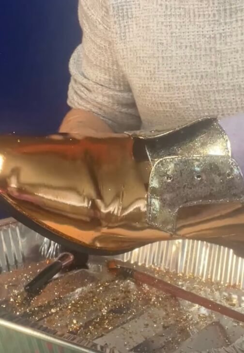 Foil Me Fabulous: Up-cycled Shoe Foiling Workshop