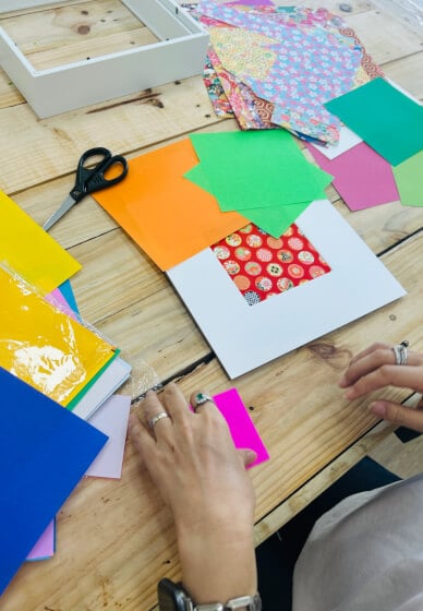 Fold a Stunning Origami Rose and Frame It Class