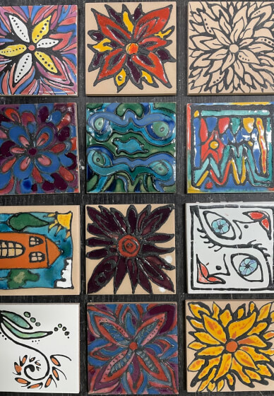 Free Flow Tile Decorating Workshop