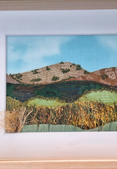 Free-motion Embroidery Class: Sew an Easy Layered Landscape