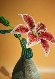 French Beaded Rose Workshop