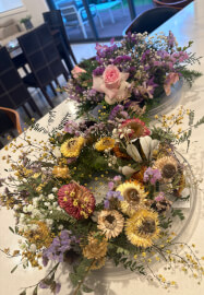 Fresh and Dried Floral Centrepiece Workshop
