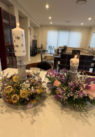 Fresh and Dried Floral Centrepiece Workshop