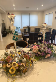 Fresh and Dried Floral Centrepiece Workshop