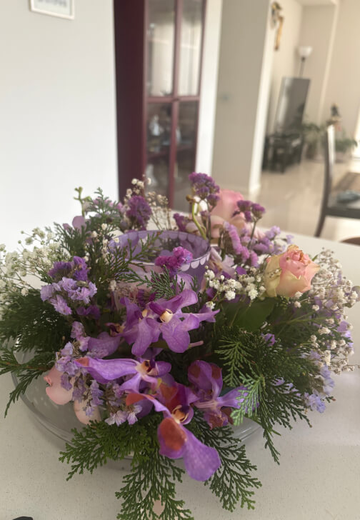 Fresh and Dried Floral Centrepiece Workshop