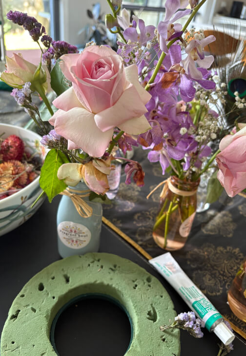 Fresh and Dried Floral Centrepiece Workshop