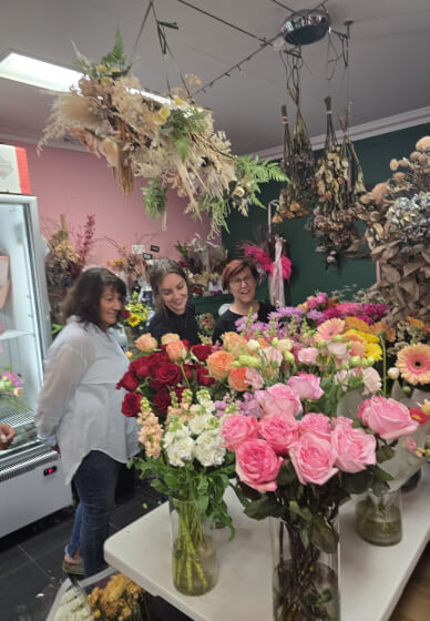 Fresh Flower Bouquet Workshop